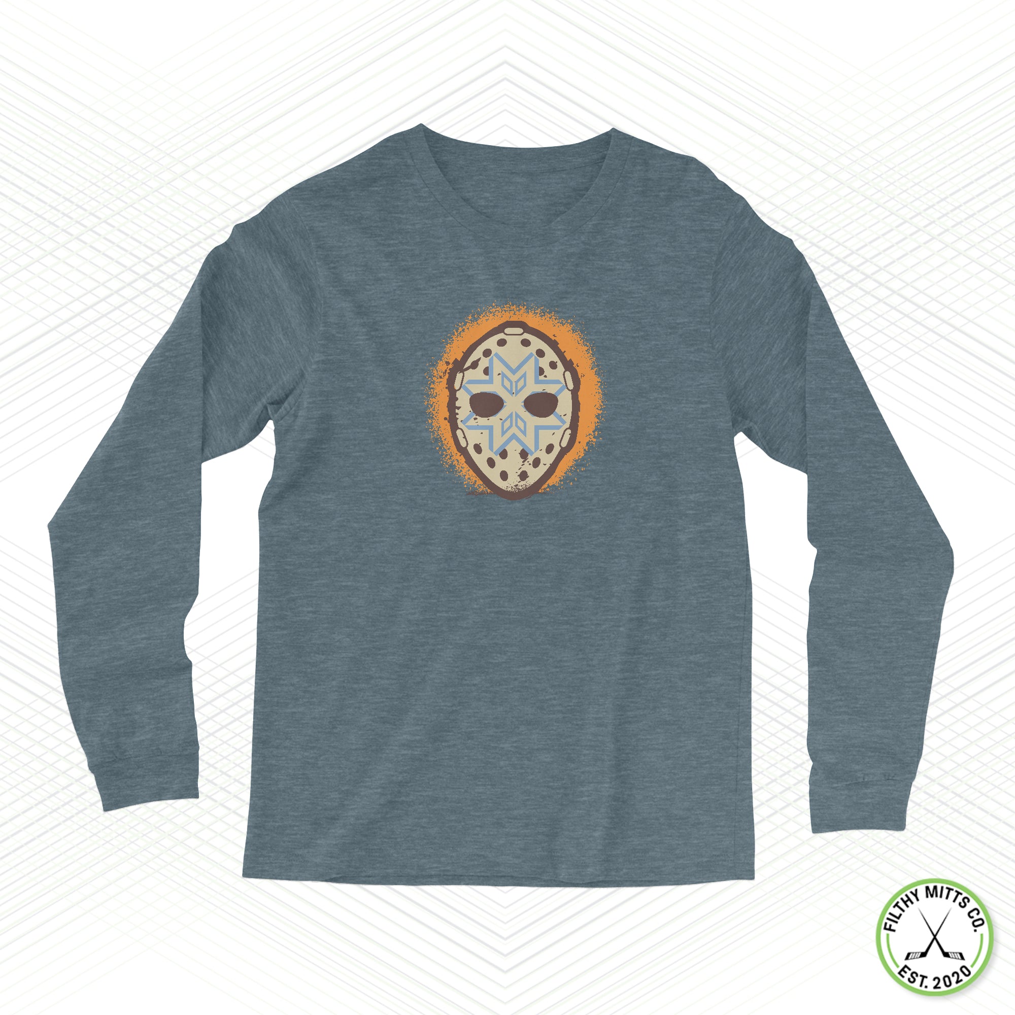 Snowflakes Retro Punisher Staple Long Sleeve