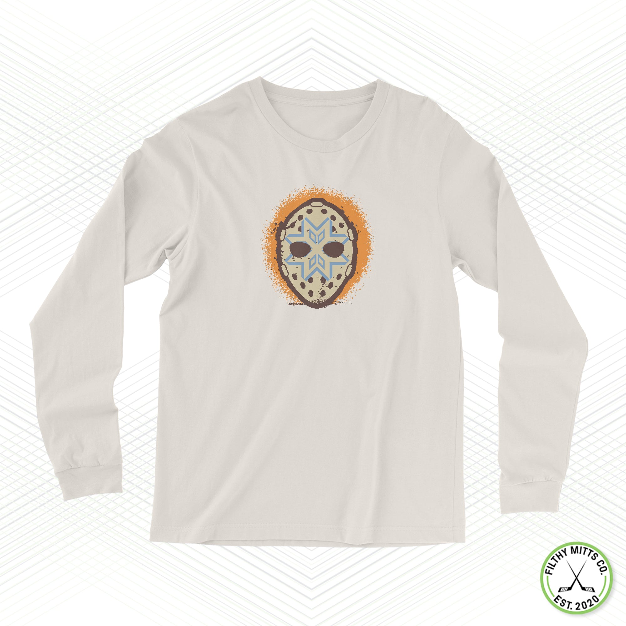 Snowflakes Retro Punisher Staple Long Sleeve