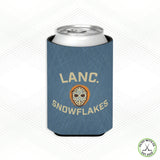 Snowflakes Primary Can Cooler