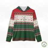 Crossed Out Christmas Sweater Warmies Hoodie