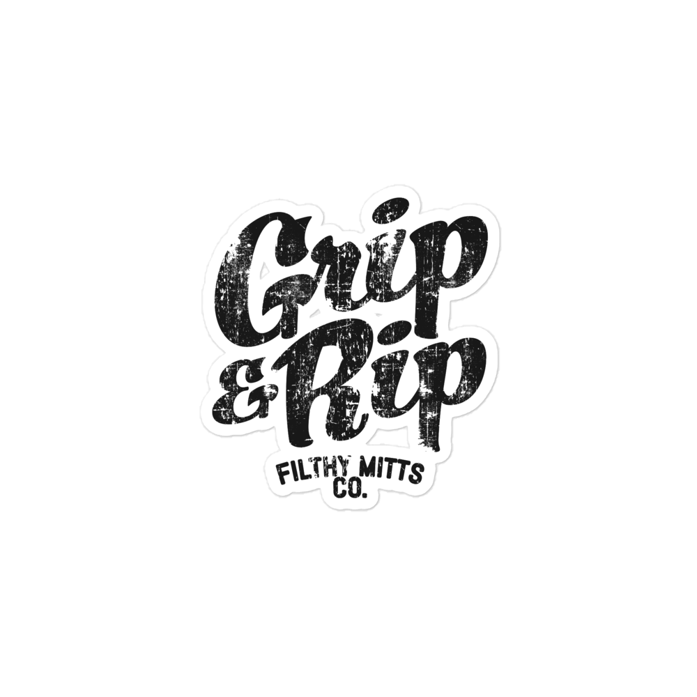 Grip & Rip Sticker