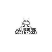 Tacos & Hockey Sticker