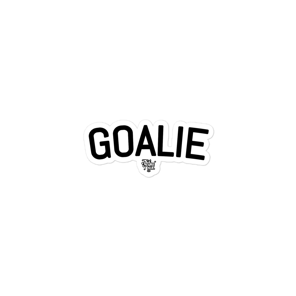 Goalie Sticker