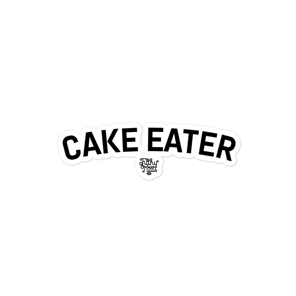 Cake Eater Sticker