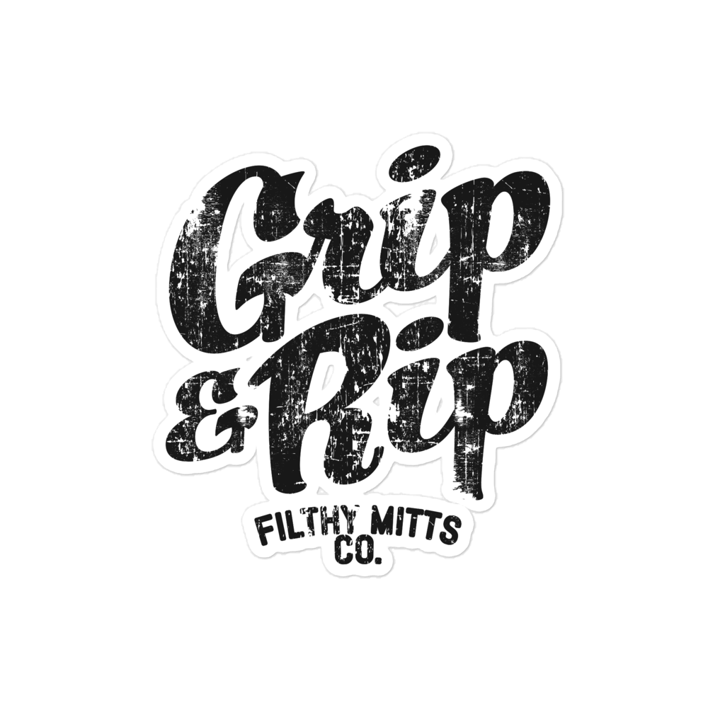 Grip & Rip Sticker