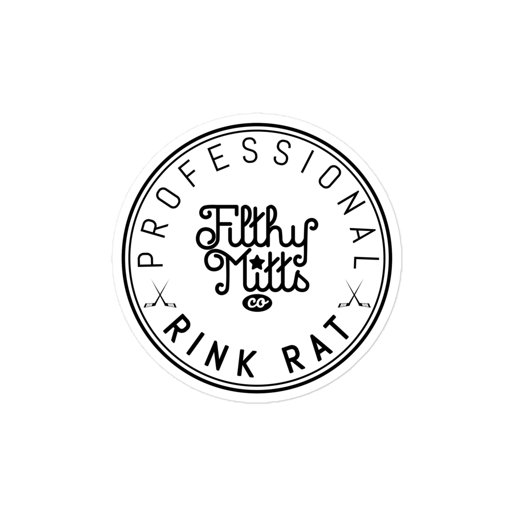 Professional Rink Rat Sticker