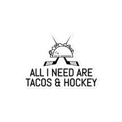 Tacos & Hockey Sticker
