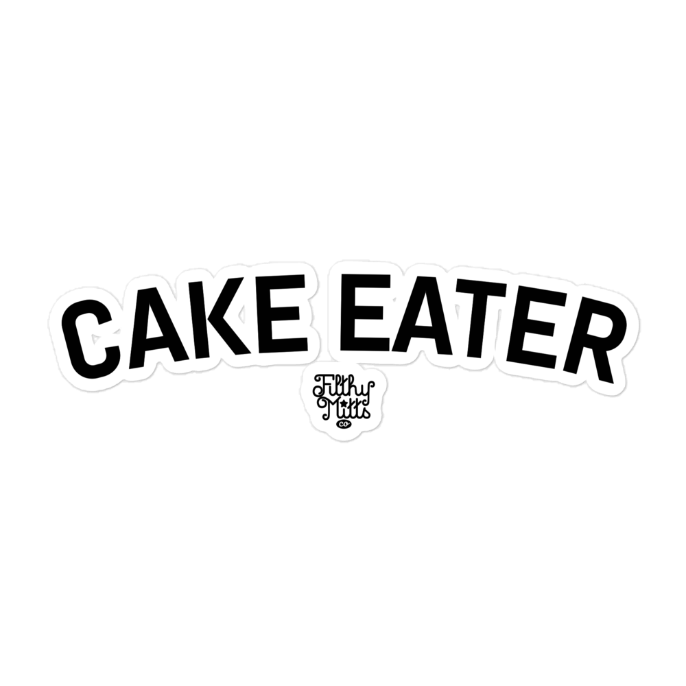 Cake Eater Sticker
