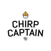Chirp Captain Sticker