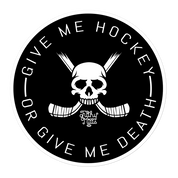 Give Me Hockey or Give Me Death Sticker