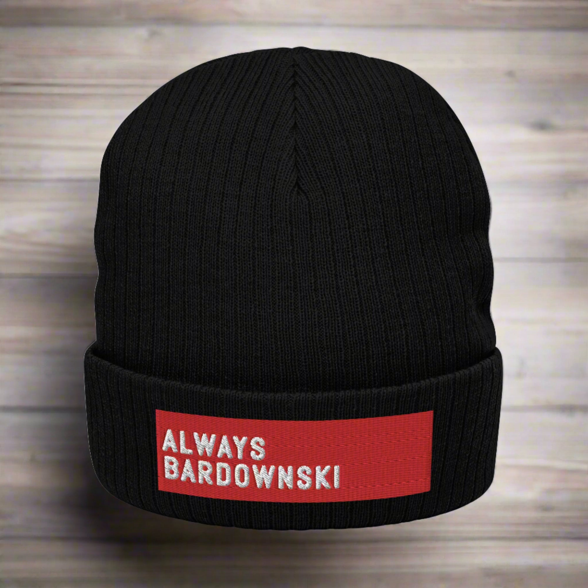 Always Bardownski Ribbed Knit Beanie