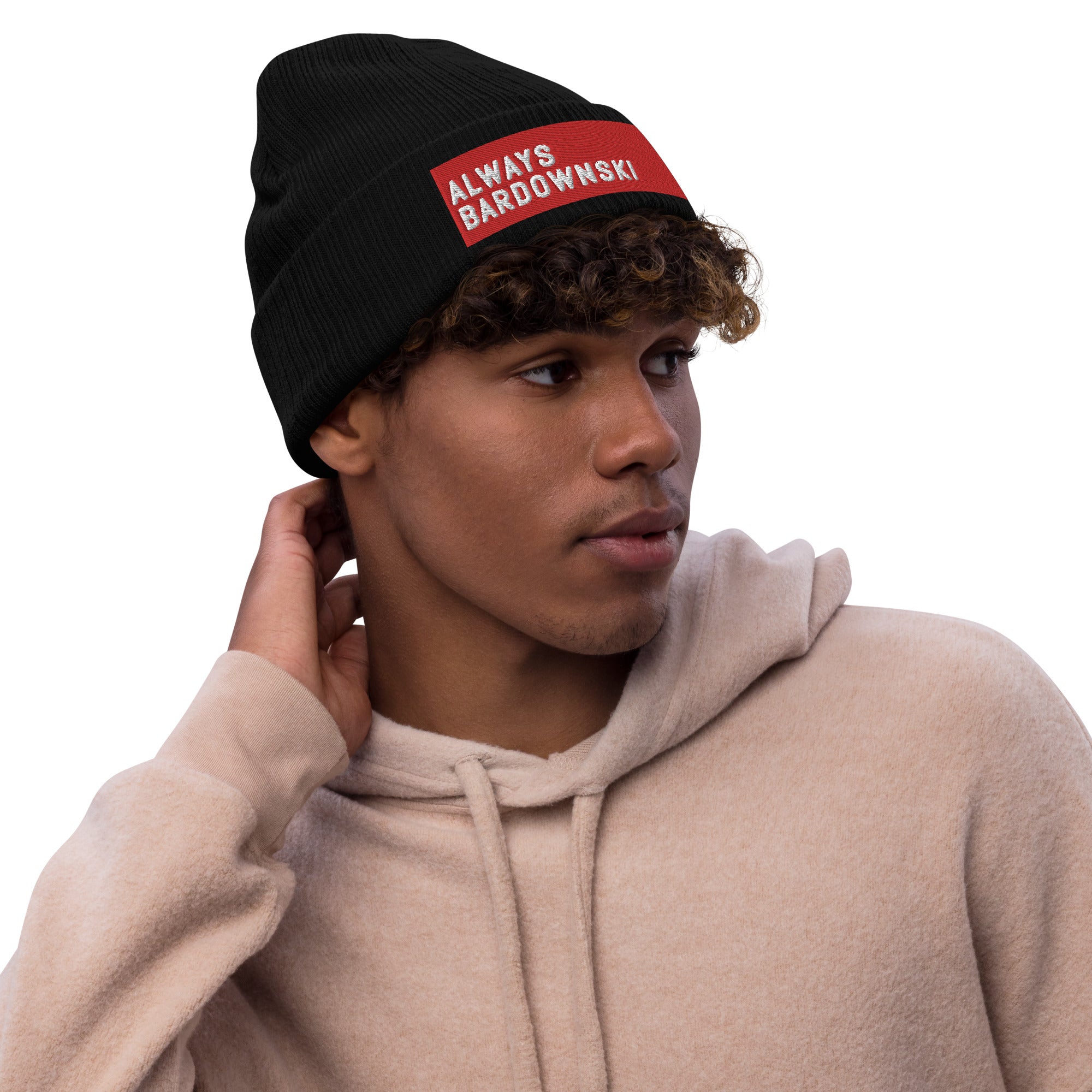 Always Bardownski Ribbed Knit Beanie