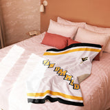 YGVD White Sherpa Blanket