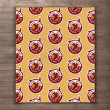 1915 St. Paul Athletic Club Repeater Throw Blanket