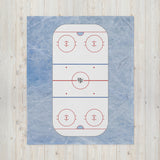 FMC At The Rink Throw Blanket