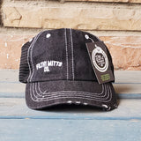 Filthy Mitts Branded Wordmark Distressed Hat