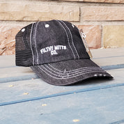 Filthy Mitts Branded Wordmark Distressed Hat