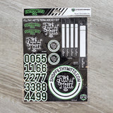 FMC Large Team Sticker Kit