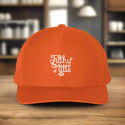 Filthy Mitts Branded Script Snapback Trucker Cap