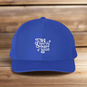 Filthy Mitts Branded Script Snapback Trucker Cap