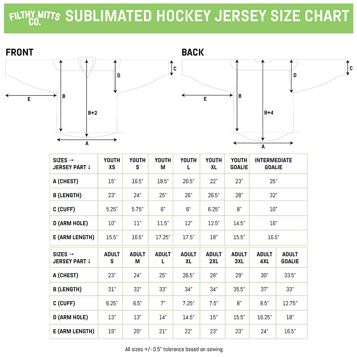 Rebellion Sublimated Hockey Jerseys