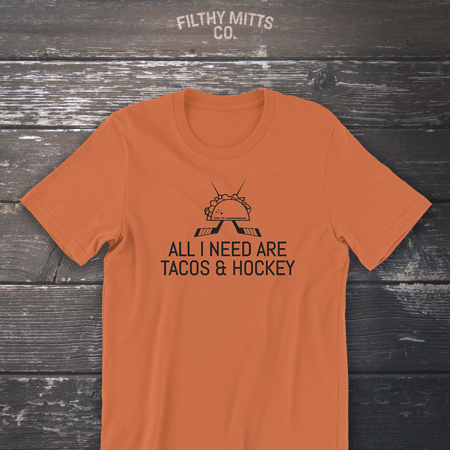 Tacos & Hockey Unisex T-Shirt