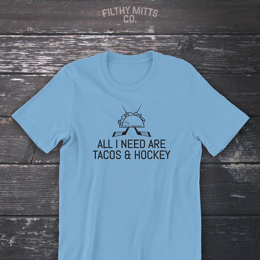 Tacos & Hockey Unisex T-Shirt