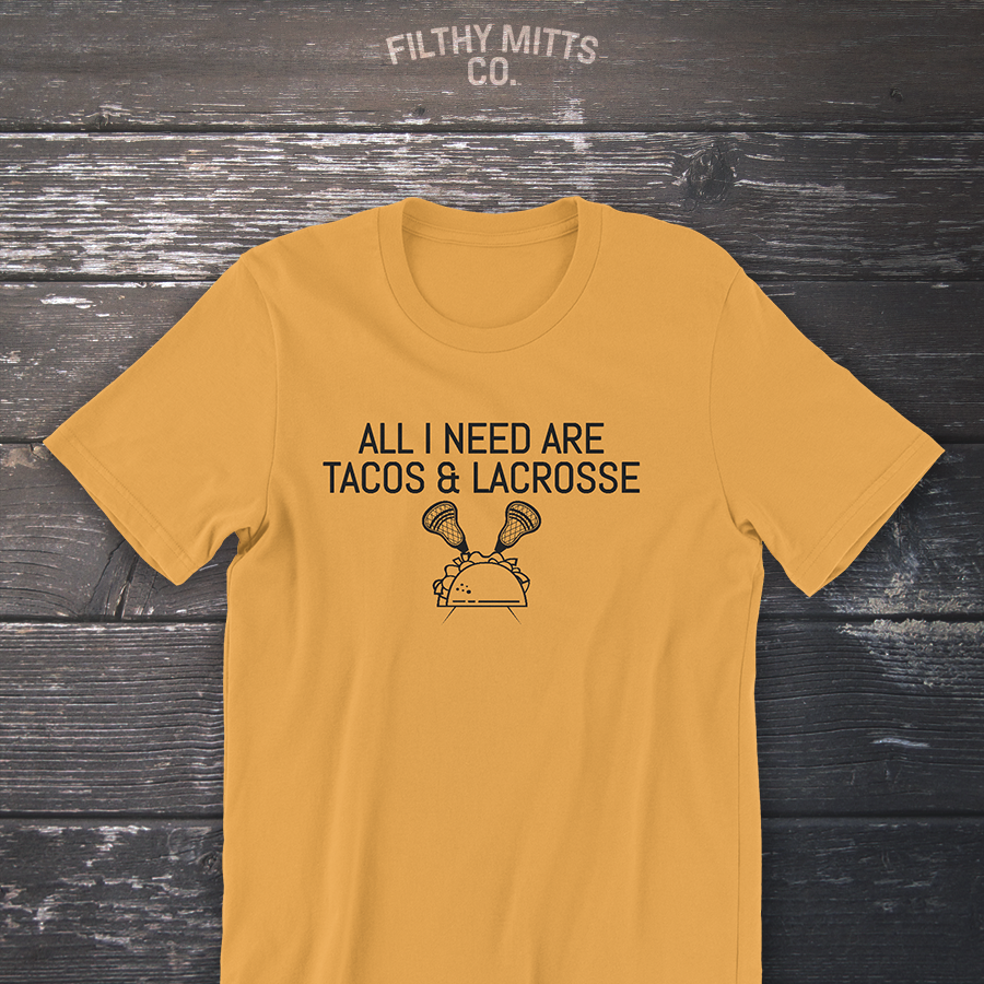 Tacos & Lacrosse Unisex T-Shirt