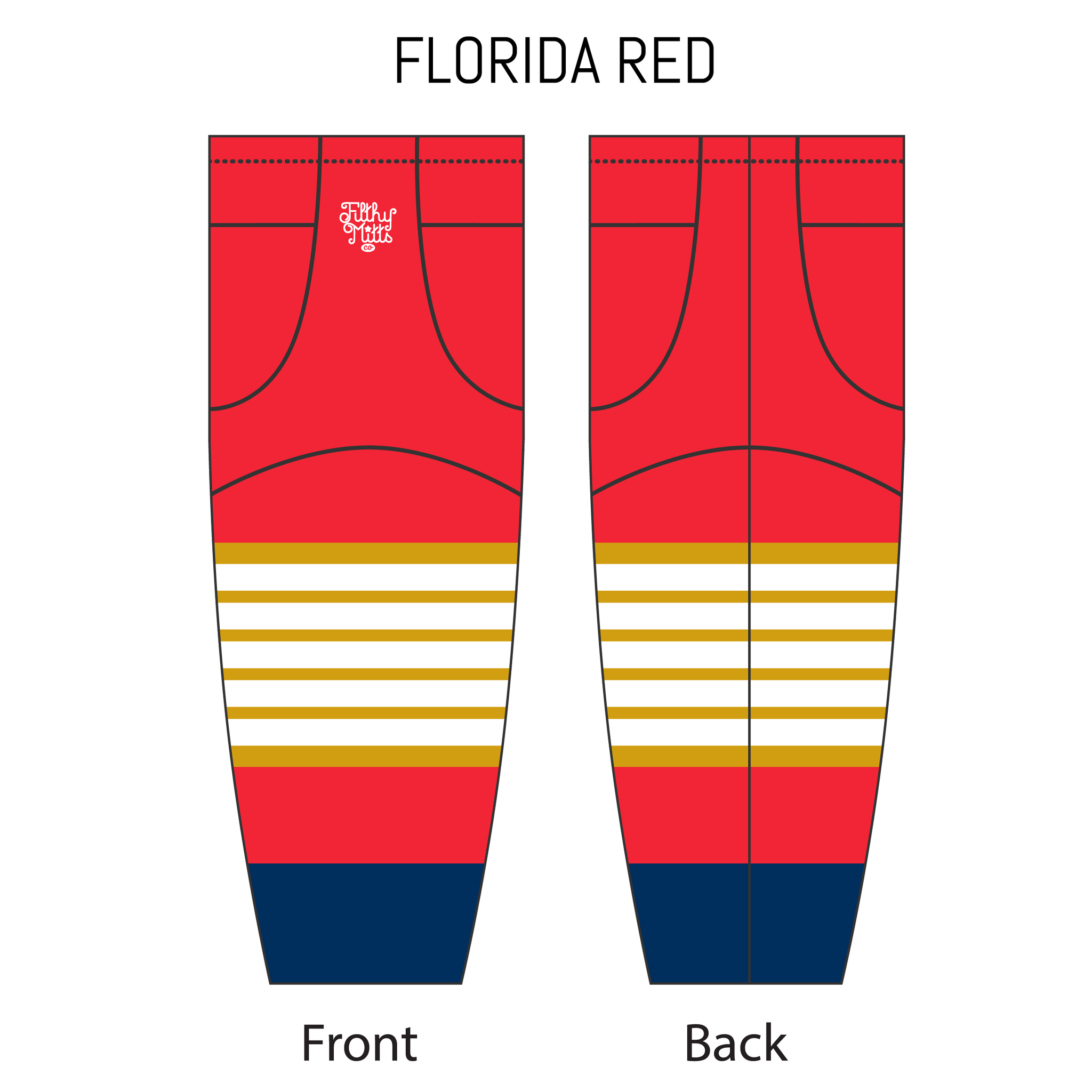 Retro 5 Sublimated Pro Hockey Socks