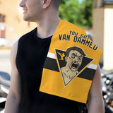 You Got Van Dammed Gold Rally Towel