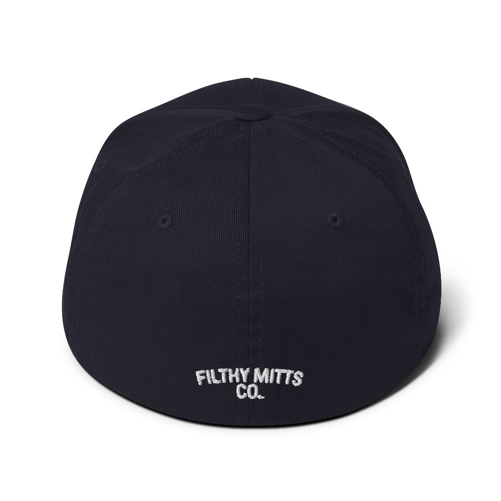Crossed Out Hockey FlexFit Structured Twill Cap